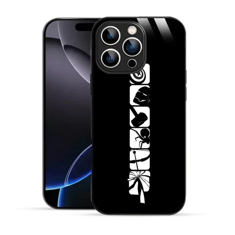 Bornstud Marvel Icons Silhouette Printed Case for iPhone 16 Pro