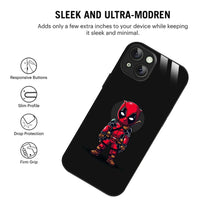 Bornstud Deadpool Chibi Style Printed Case for iPhone 15 Plus