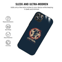 Bornstud Captain America Star Printed Case for iPhone 12 Pro