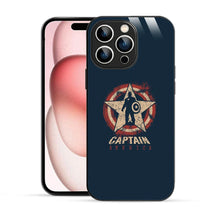 Bornstud Captain America Star Printed Case for iPhone 15 Pro Max
