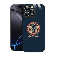 Bornstud Captain America Star Printed Case for iPhone 16 Pro