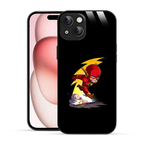 Bornstud The Flash Chibi Style Printed Case for iPhone 15 Plus