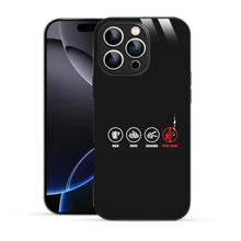 Bornstud Rock Paper Scissors Pew Printed Case for iPhone 16 Pro Max