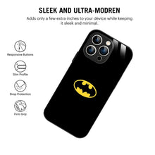 Bornstud Batman Minimalist Printed Case for iPhone 14 Pro