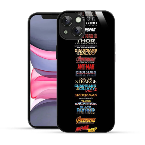 Bornstud Marvel Timeline Printed Case for iPhone 14