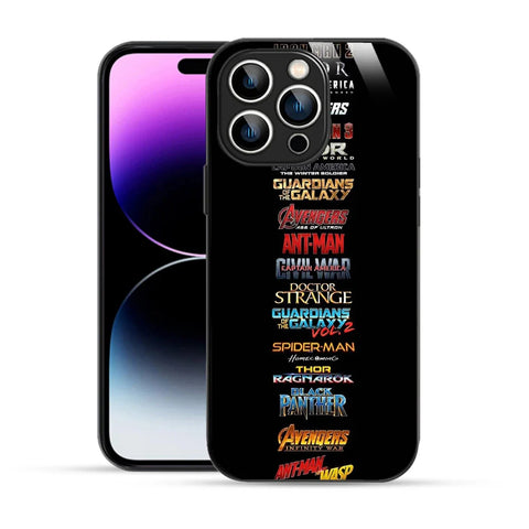 Bornstud Marvel Timeline Printed Case for iPhone 14 Pro