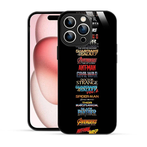 Bornstud Marvel Timeline Printed Case for iPhone 15 Pro