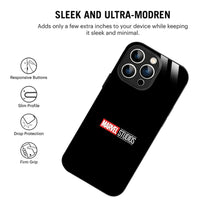 Bornstud Marvel Studios Logo Printed Case for iPhone 16 Pro