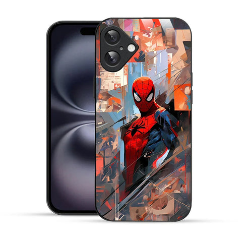 Bornstud Spider-Man Urban Art Printed Case for iPhone 16 Plus