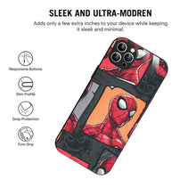 Bornstud Webbed Hero Collage Printed Case for iPhone 12 Pro