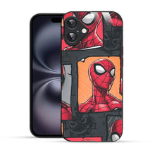 Bornstud Webbed Hero Collage Printed Case for iPhone 16 Plus