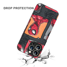 Bornstud Webbed Hero Collage Printed Case for iPhone 16 Pro Max