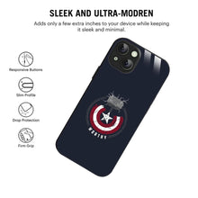 Bornstud Captain Shield Printed Case for iPhone 14 Plus