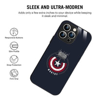 Bornstud Captain Shield Printed Case for iPhone 14 Pro