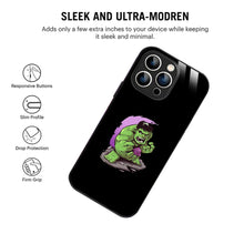 Bornstud Angry Hulk Printed Case for iPhone 13 Pro