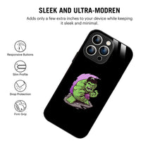 Bornstud Angry Hulk Printed Case for iPhone 15 Pro