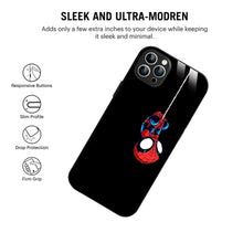Bornstud Hanging Spider-Man Printed Case for iPhone 12 Pro