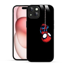 Bornstud Hanging Spider-Man Printed Case for iPhone 15