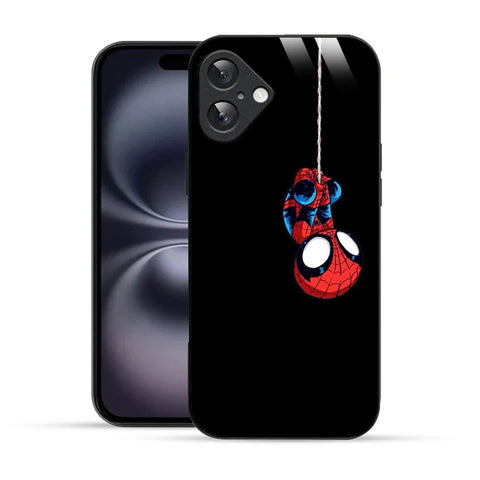 Bornstud Hanging Spider-Man Printed Case for iPhone 16 Plus