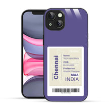 Bornstud Personalised my City tag Printed Case Butterfly Bush
