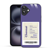 Bornstud Personalised my City tag Printed Case Butterfly Bush