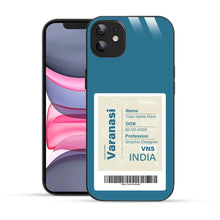 Bornstud Personalised my City tag Printed Case Muted Blue