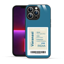 Bornstud Personalised my City tag Printed Case Muted Blue