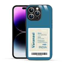 Bornstud Personalised my City tag Printed Case Muted Blue