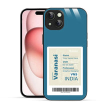 Bornstud Personalised my City tag Printed Case Muted Blue
