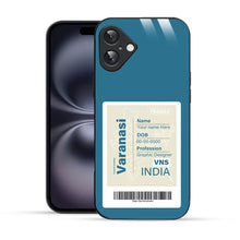 Bornstud Personalised my City tag Printed Case Muted Blue