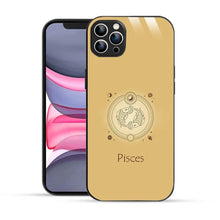 Bornstud Zodiac Pisces Yellow Printed Case for iPhone 12 Pro - Bornstud