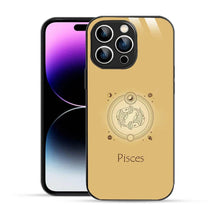 Bornstud Zodiac Pisces Yellow Printed Case for iPhone 14 Pro - Bornstud