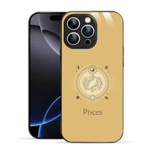 Bornstud Zodiac Pisces Yellow Printed Case for iPhone 16 Pro - Bornstud