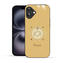 Bornstud Zodiac Pisces Yellow Printed Case for iPhone 16 - Bornstud