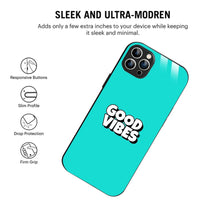 Bornstud Good Vibes Printed Case for iPhone 12 Pro