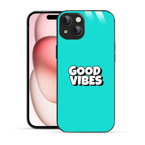 Bornstud Good Vibes Printed Case for iPhone 15 Plus