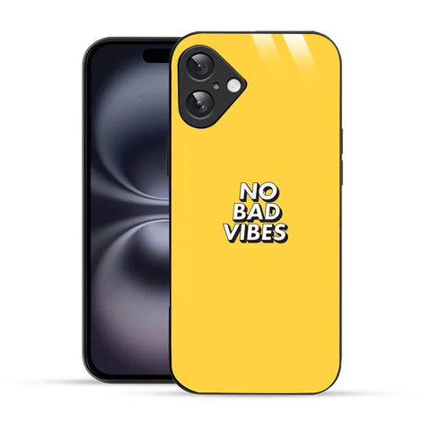 Bornstud No Bad Vibes Printed Case for iPhone 16