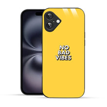 Bornstud No Bad Vibes Printed Case for iPhone 16