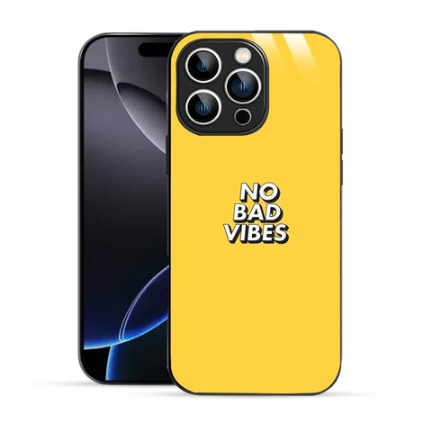 Bornstud No Bad Vibes Printed Case for iPhone 16 Pro Max