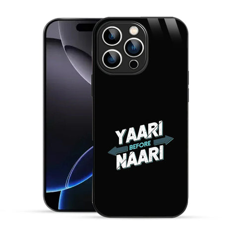 Bornstud Yaari Before Naari Printed Case for iPhone 16 Pro Max