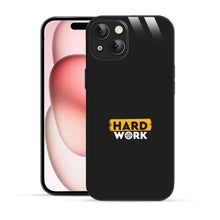 Bornstud Hard Work Quote Printed Case for iPhone 15
