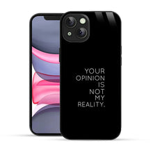 Bornstud Bold Reality Quote Printed Case for iPhone 14