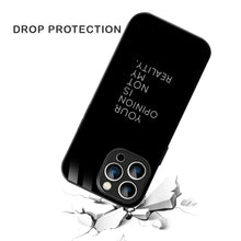 Bornstud Bold Reality Quote Printed Case for iPhone 14 Pro