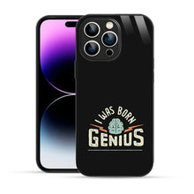 Bornstud Genius Mind Quote Printed Case for iPhone 14 Pro