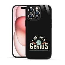 Bornstud Genius Mind Quote Printed Case for iPhone 15 Pro Max