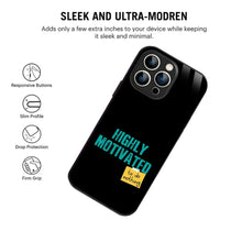 Bornstud Lazy Motivation Quote Printed Case for iPhone 13 Pro