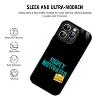 Bornstud Lazy Motivation Quote Printed Case for iPhone 15 Pro Max