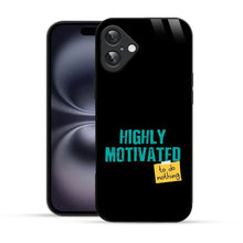Bornstud Lazy Motivation Quote Printed Case for iPhone 16 Pro