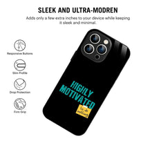 Bornstud Lazy Motivation Quote Printed Case for iPhone 16 Pro Max