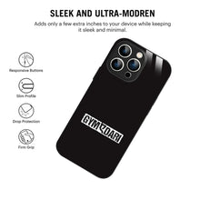 Bornstud Gym-E-dari Quote Printed Case for iPhone 16 Pro Max